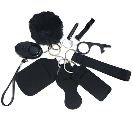 Self Defense Keychain Set